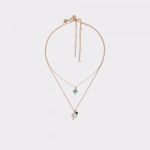 Collares Aldo Nunad Necklace Mujer Dorados | GNLJKW287