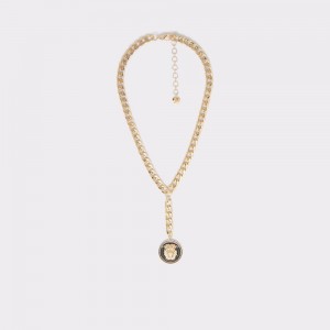 Collares Aldo Ocirella Necklace Mujer Negros Dorados | AQPIOL246