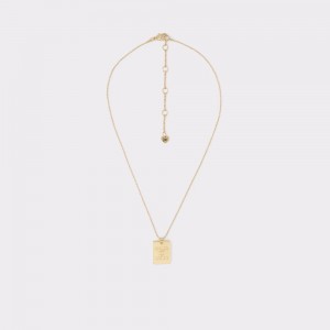 Collares Aldo Parkside Necklace Mujer Dorados | RVJTME521
