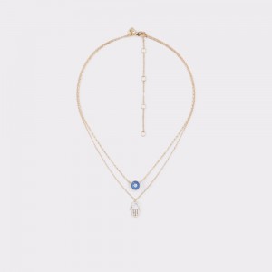 Collares Aldo Qerarith Necklace Mujer Azules Oscuro | WVGQLM905