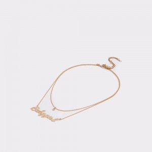 Collares Aldo Rhirania Necklace Mujer Dorados | VORSHM925