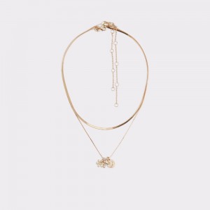 Collares Aldo Rinky Necklace Mujer Dorados | MCWKHO183