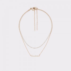 Collares Aldo Wylolden Necklace Mujer Dorados | HIFGUX185