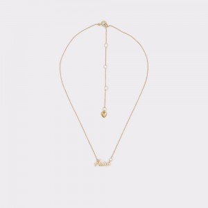 Collares Aldo Zodia Necklace Mujer Amarillos Oscuro | TCMFUH205