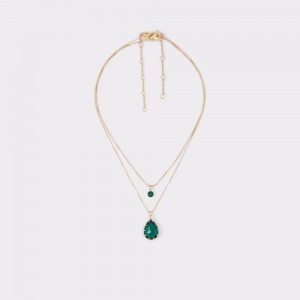Joyeria Aldo Beauceronee Necklace Mujer Verdes Oscuro | LNMKXZ027
