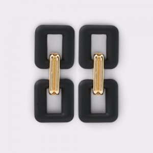 Joyeria Aldo Nalah earrings Mujer Negros Dorados | KPIEWQ027