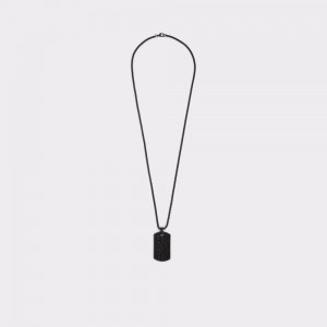 Joyeria Aldo Necklace Hombre Negros | TZWFIO532