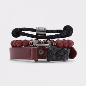 Joyeria Aldo Rieven Bracelet Hombre Bordo | AXPHVR503