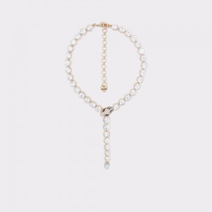 Joyeria Aldo Serpai Necklace Mujer Negros Dorados | CFXPDM183