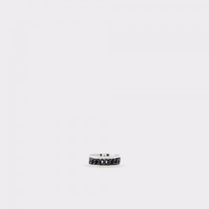 Joyeria Aldo Ziewen Ring Hombre Negros Plateados | INFRWD801