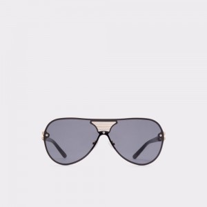 Lentes de Sol Aldo Aonyx Aviator sunglasses Hombre Negros Dorados | AUSOMZ425