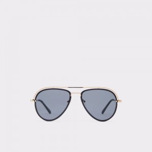 Lentes de Sol Aldo Areavia Sunglasses Hombre Negros | JAOSQZ736