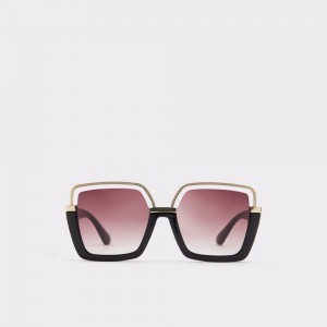 Lentes de Sol Aldo Carbla Mujer Negros Dorados | XGWIMY513