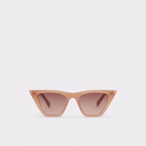 Lentes de Sol Aldo Derras Cat eye sunglasses Mujer Beige | MICZYK845