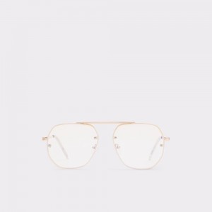 Lentes de Sol Aldo Diprion Aviator sunglasses Hombre Dorados | GJUTHP723