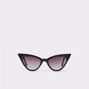 Lentes de Sol Aldo Elirawan Cat eye sunglasses Mujer Negros Dorados | TBOVHJ351