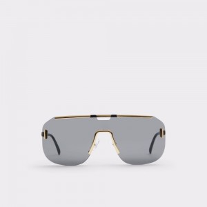 Lentes de Sol Aldo Federico Sunglasses Hombre Negros Dorados | CBRTDI901