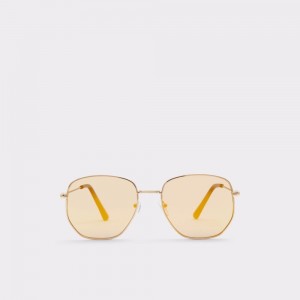Lentes de Sol Aldo Flarry Sunglasses Hombre Dorados | LEMODR490