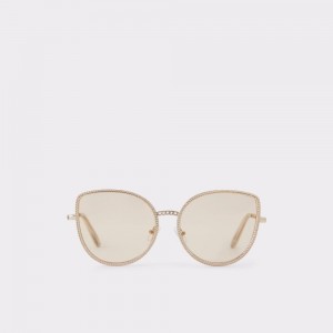 Lentes de Sol Aldo Kedira Cat eye sunglasses Mujer Dorados | NAJVKM657