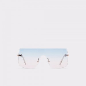 Lentes de Sol Aldo Ocorenna Shield sunglasses Mujer Azules Claro | YJNMGP531