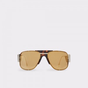 Lentes de Sol Aldo Qei Aviator sunglasses Mujer Marrom | XHQTSK610