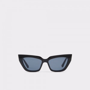 Lentes de Sol Aldo Talabrina Cat eye sunglasses Mujer Negros Dorados | MDBNYV358