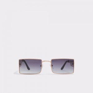 Lentes de Sol Aldo Viiralti Shield sunglasses Mujer Dorados | RDGPQT546
