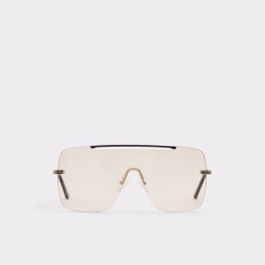 Lentes de Sol Aldo Vulvaria Mujer Negros Dorados | FIHKPZ136