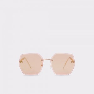 Lentes de Sol Aldo Yeranna Rectangle sunglasses Mujer Rosas Dorados | KMRHLD872