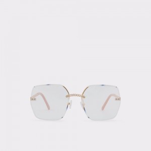 Lentes de Sol Aldo Yeranna Rectangle sunglasses Mujer Clear | WAHUNK598