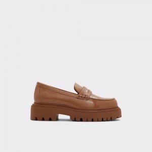 Mocasines Aldo Bigstrut Loafer - Lug sole Mujer Beige Oscuro | JQNRAL913