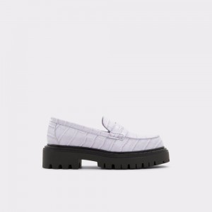 Mocasines Aldo Bigstrut Loafer - Lug sole Mujer Morados | WPEAVC263