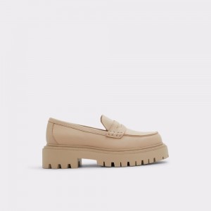 Mocasines Aldo Bigstrut Mujer Beige | BGQSOE815