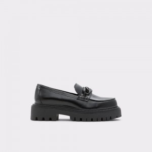 Mocasines Aldo Bigstrutx Mujer Negros | WPVKLJ156