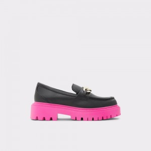 Mocasines Aldo Brixton Oxford shoe - Lug sole Mujer Negros | HXZSBC764