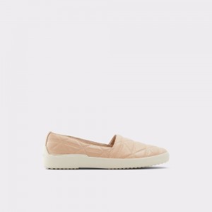 Mocasines Aldo Quilten Slip on Mujer Beige | BSXETV185