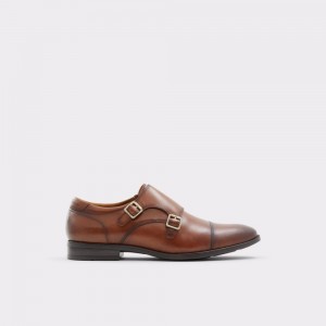 Mocassins Aldo Holtlanflex Monkstrap loafer Hombre Marrom | QJVXGK648