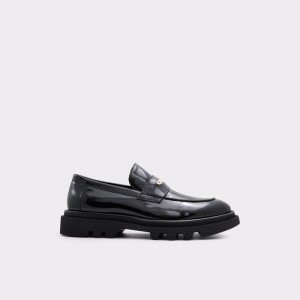 Mocassins Aldo Pierre Loafer - Lug sole Hombre Negros | UWXRZP053
