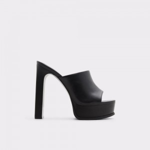 Perfect Pairings Aldo Savilla Heeled mule - Plateforme Mujer Negros | HRNJXC925