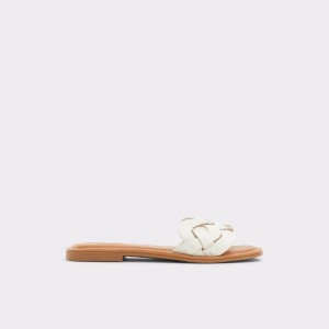 Sandalias Aldo Adwilaviel Slide sandal Mujer Blancos | LFSVWM712