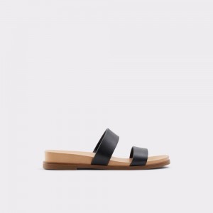 Sandalias Aldo Aliawen Slide sandal Mujer Negros | EIOPBR381