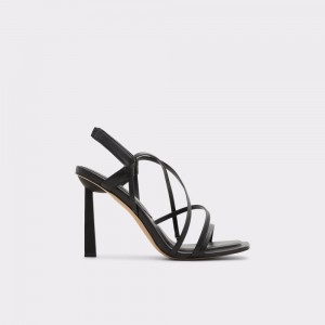 Sandalias Aldo Amilia Strappy heeled sandal Mujer Negros | BRUNEP960