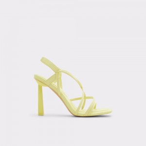 Sandalias Aldo Amilia Strappy heeled sandal Mujer Amarillos Claro | YVFPHK683