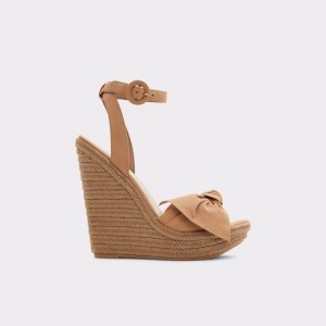 Sandalias Aldo Besch Wedge sandal - Wedge heel Mujer Marrom | IWTGQU012