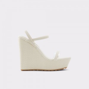 Sandalias Aldo Bodish Wedge sandal - Wedge heel Mujer Blancos | WJCHPE785