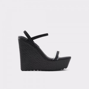 Sandalias Aldo Bodish Wedge sandal - Wedge heel Mujer Negros | ZOAJRD841