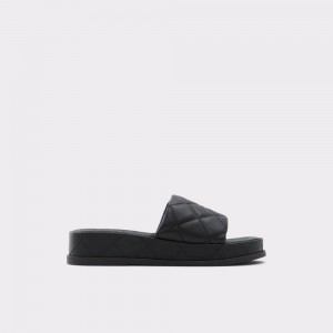 Sandalias Aldo Carreaux Slide sandal - Flatform Mujer Negros | VGFBQS153