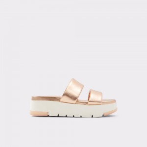 Sandalias Aldo Cirea Wedge sandal - Flatform Mujer Rosas Dorados | VOXDPA958