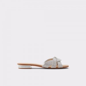 Sandalias Aldo Coredith Slide sandal Mujer Plateados | UIYRVJ401