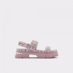 Sandalias Aldo Corinne Flat sandal - Lug sole Mujer Rosas | HATBZW423